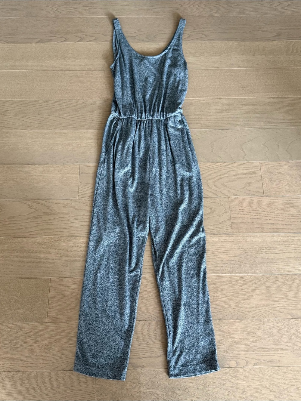 H&M dark heather grey jumpsuit with pockets